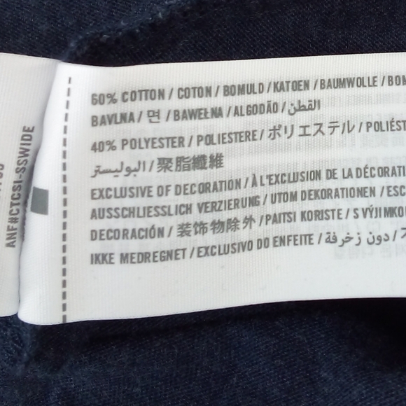 ⭐3/$30 Y2K Hollister Palm Trees Blue White Navy Gray Tank Top Small 90's 2000's - Picture 9 of 9